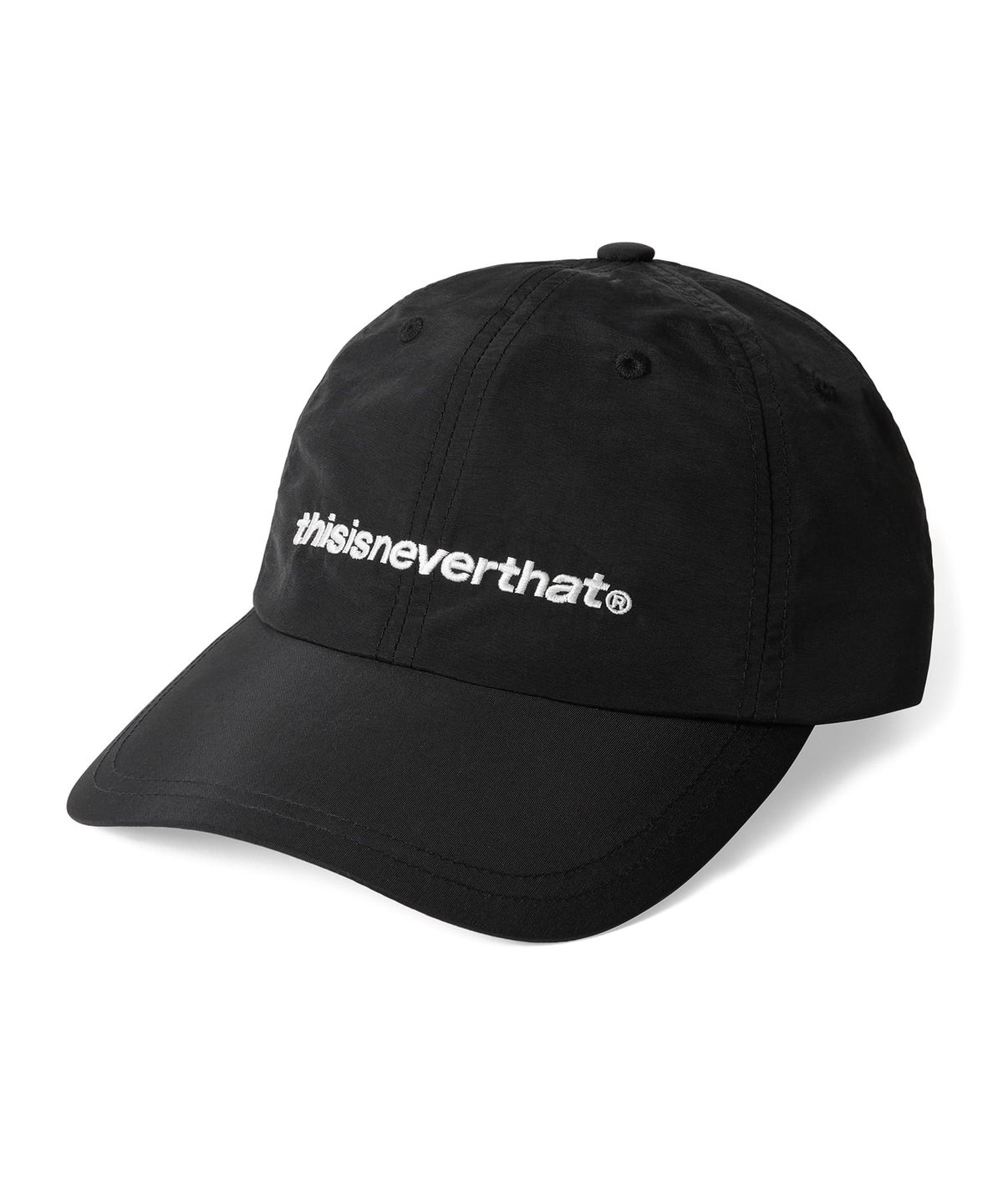 디스이즈네버댓(THISISNEVERTHAT) SP-Logo Nylon Cap Black