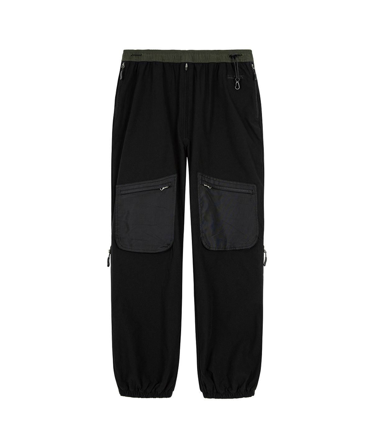 썸웨어 아웃사이드 하이킹 컴퍼니(SOMEWHERE OUTSIDE HIKING COMPANY) 멀티 포켓 조거 팬츠_BLACK