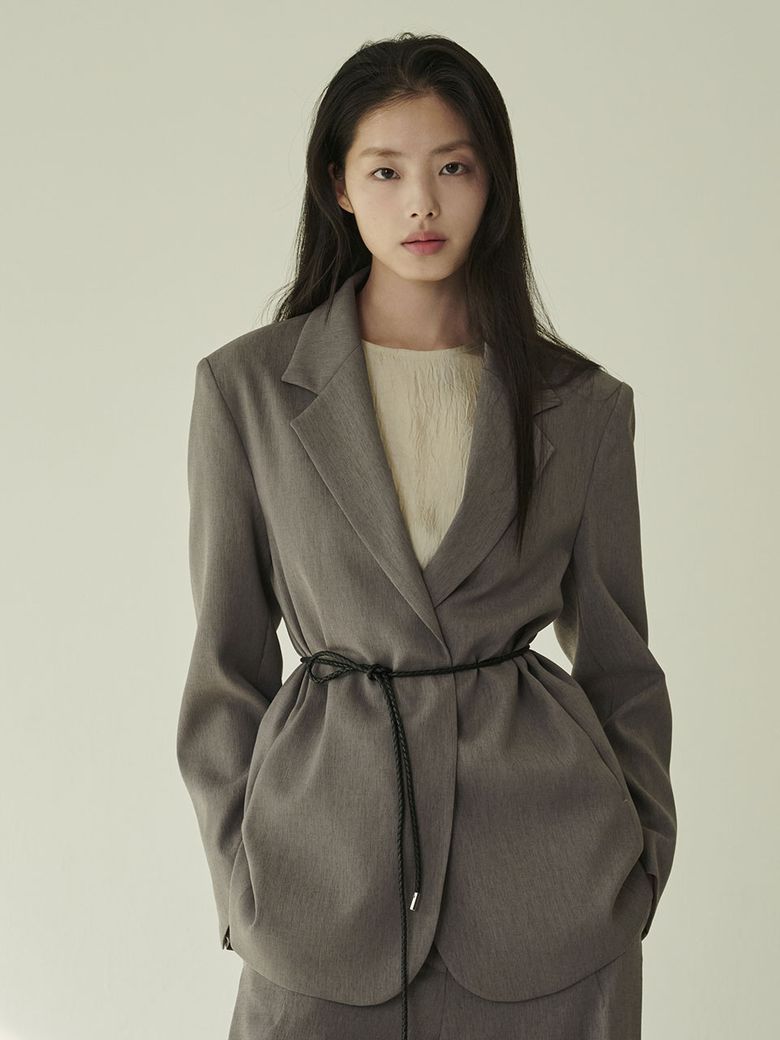 테일러드 오버핏 자켓 -다크그레이/ Tailored Over Fit Jacket - D.Gray