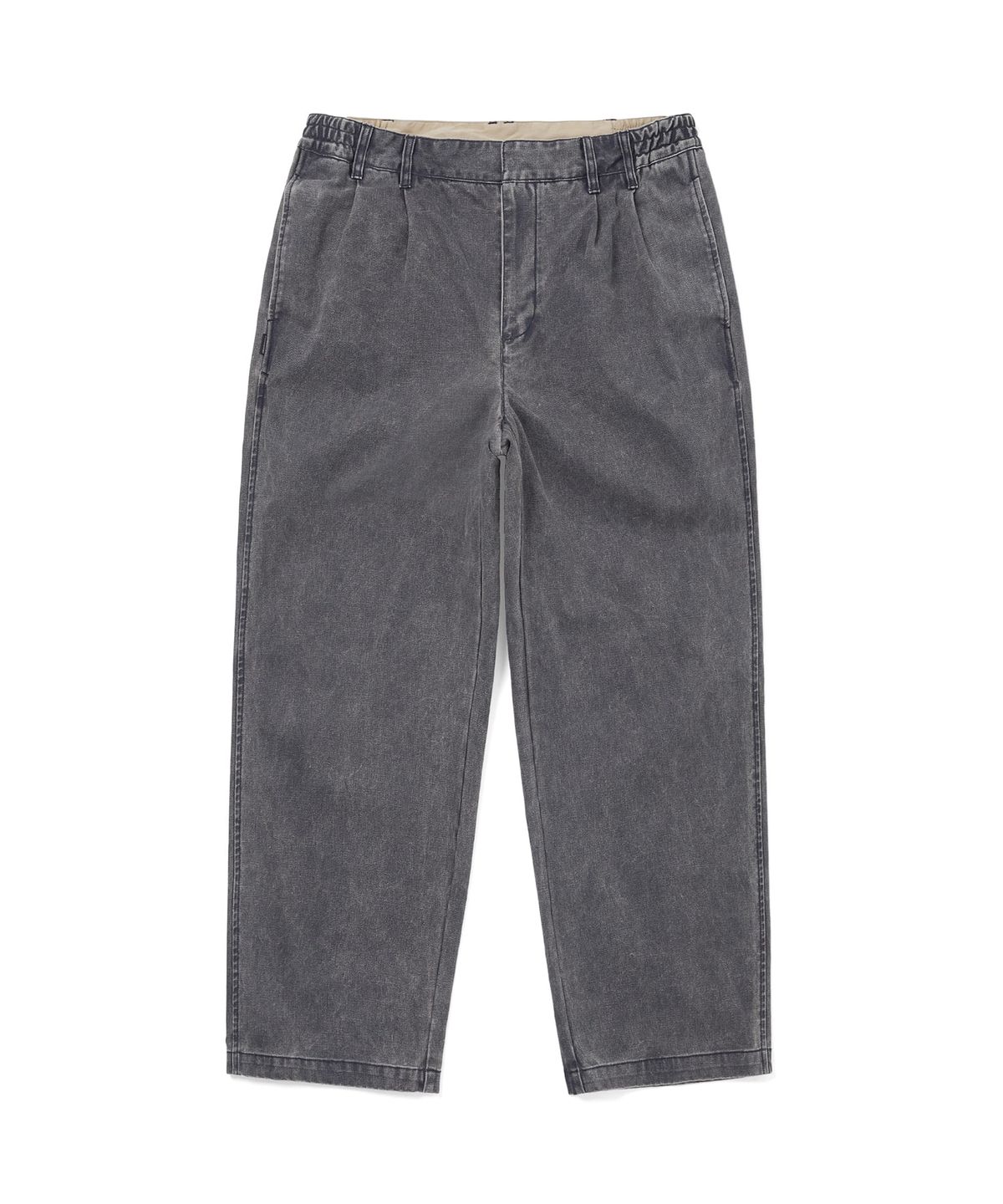디스이즈네버댓(THISISNEVERTHAT) Double Pleated Wide Pant Navy