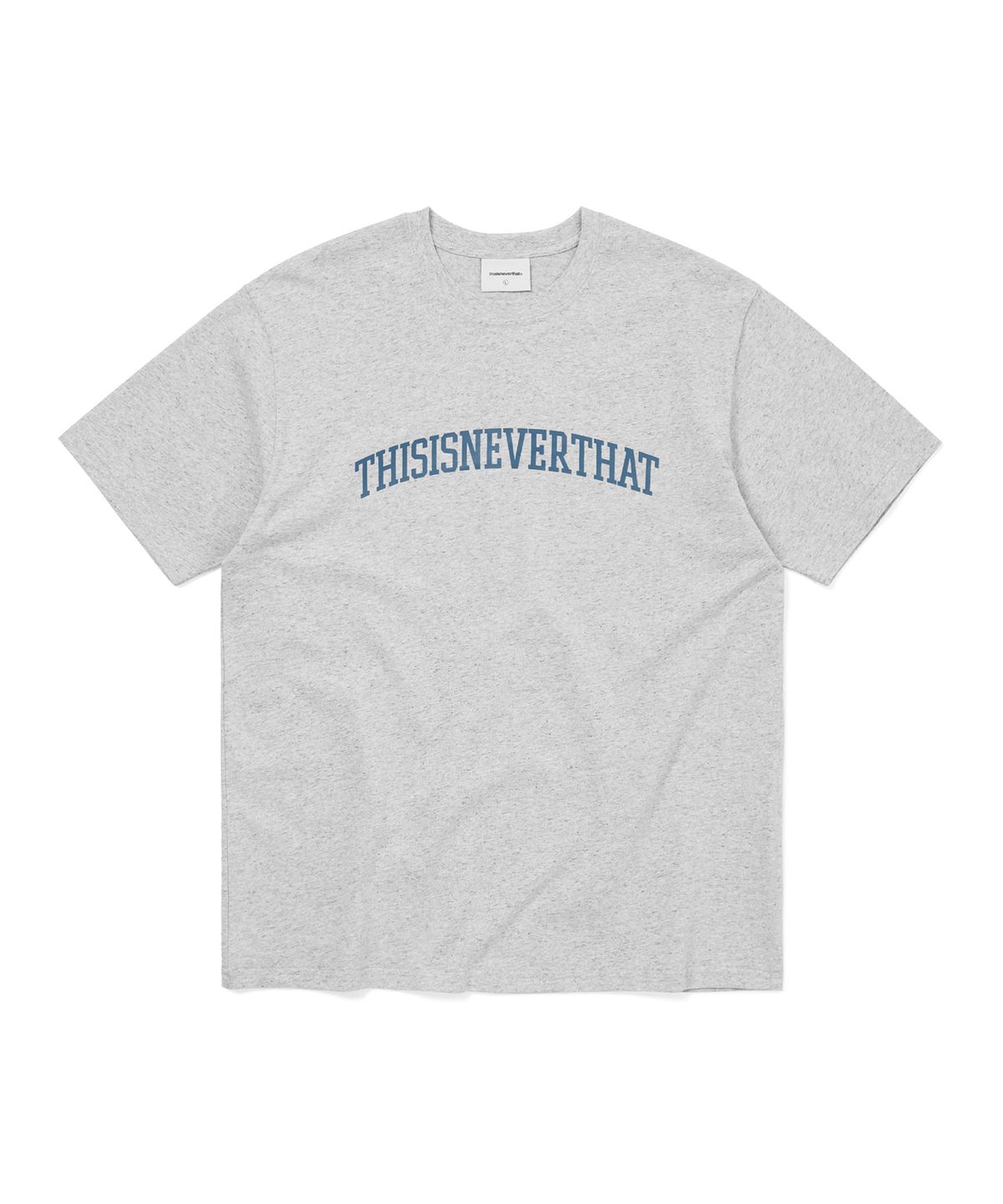 디스이즈네버댓(THISISNEVERTHAT) Arch-Logo Tee Heather Grey