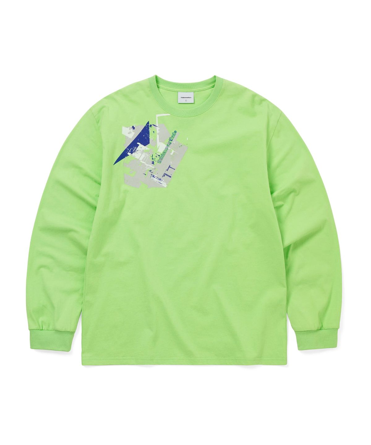 디스이즈네버댓(THISISNEVERTHAT) Shape L/S Tee Light Green
