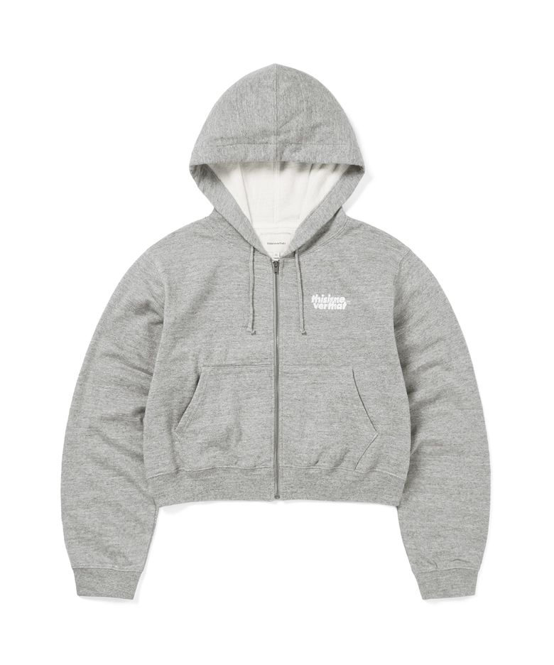 Thermal LT W Zip Up Hoodie Heather Ash Grey
