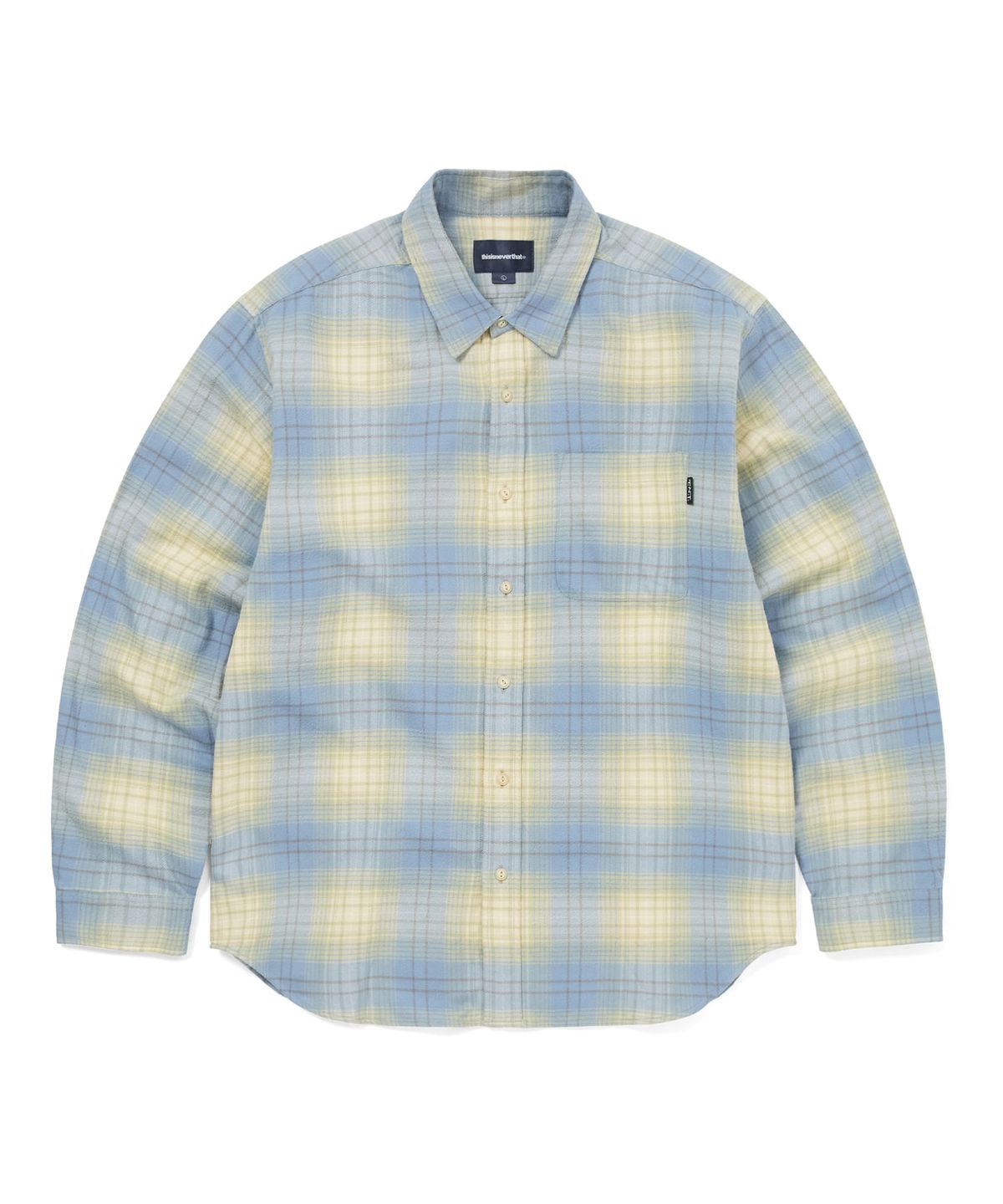디스이즈네버댓(THISISNEVERTHAT) Flannel Check Shirt Yellow