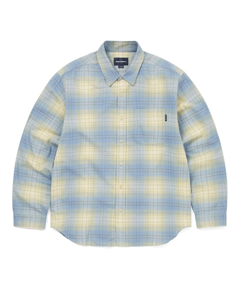 Flannel Check Shirt Yellow