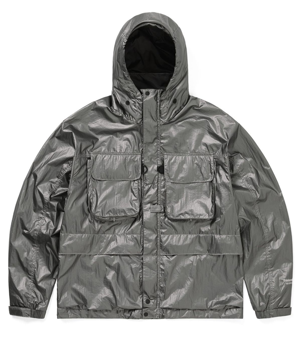 디스이즈네버댓(THISISNEVERTHAT) 2L Fishing Jacket Dark Silver