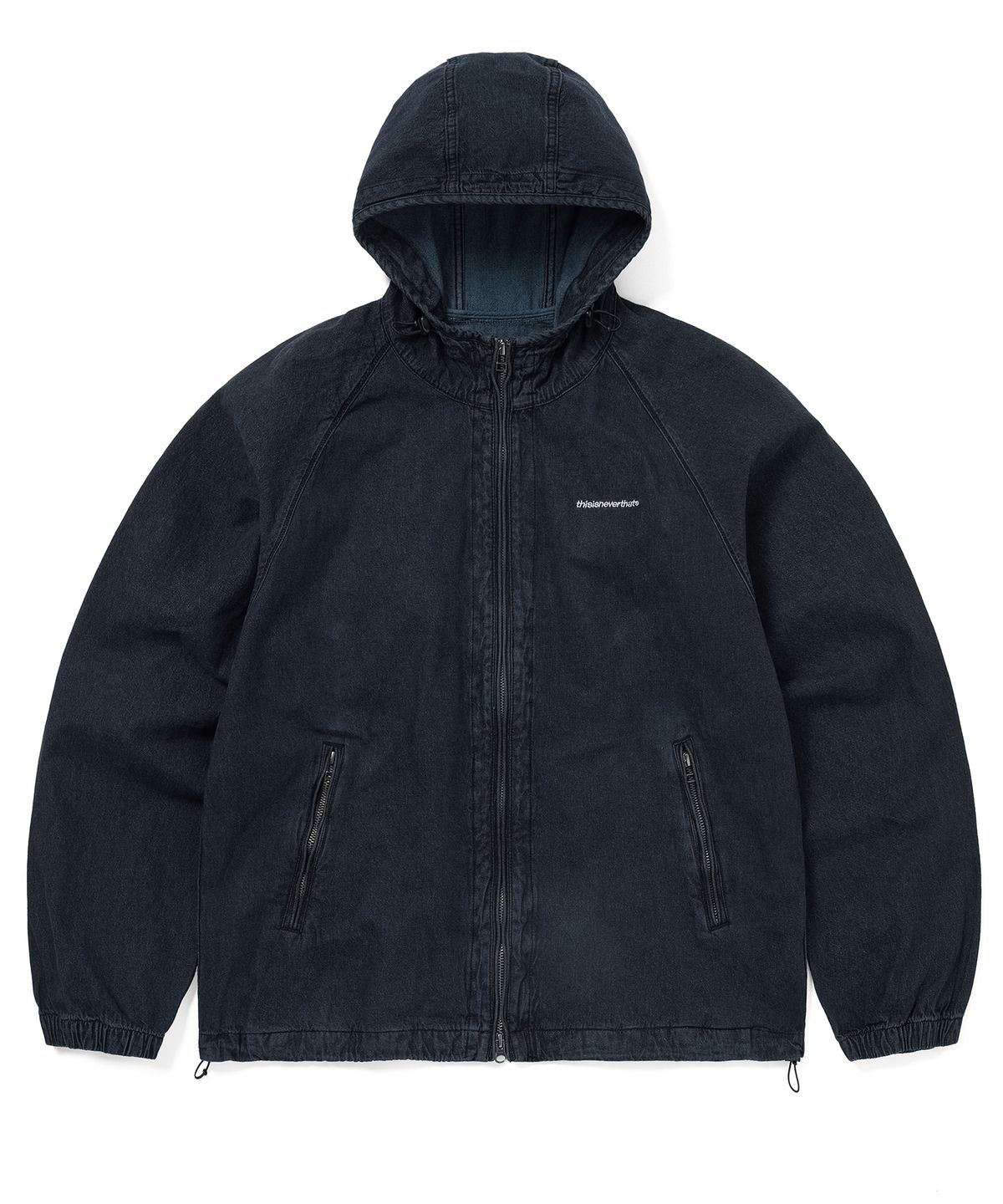 디스이즈네버댓(THISISNEVERTHAT) SP-Logo Denim Windbreaker Navy
