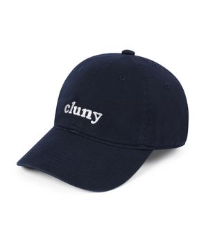CLUNY logo ball cap - navy