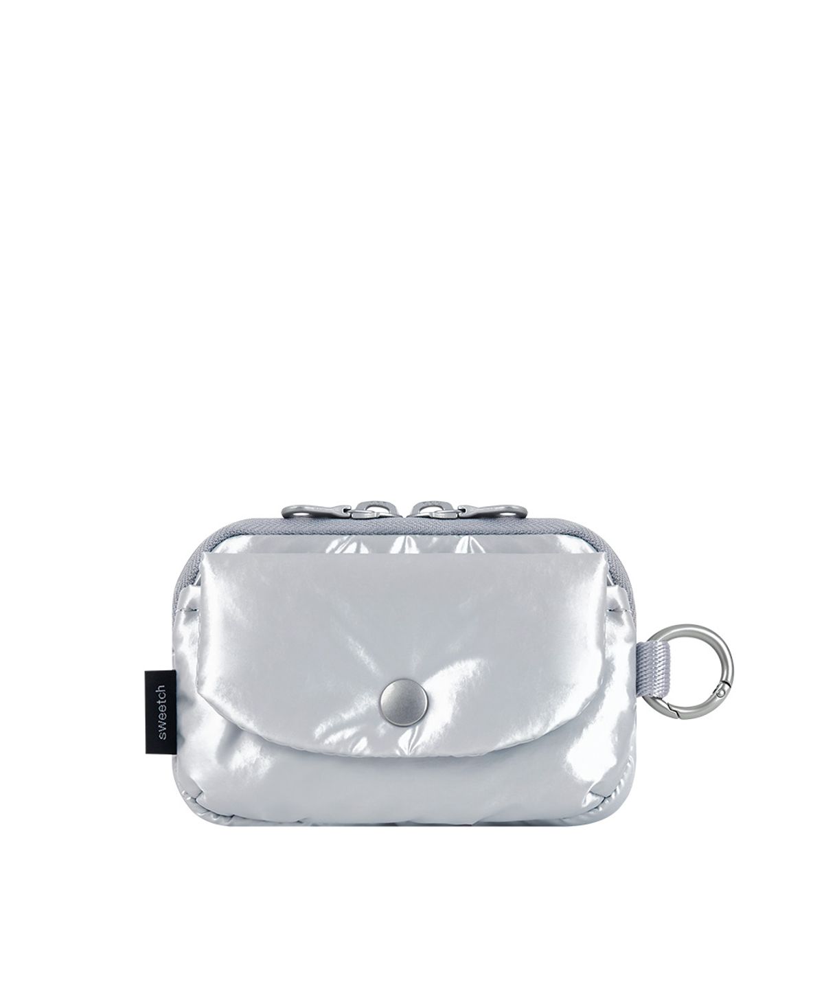 스위치(SWEETCH) CITY BOYS POUCH 001 Silver
