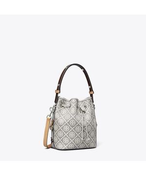 티 모노그램 유틸리티 버킷백 - 그레이