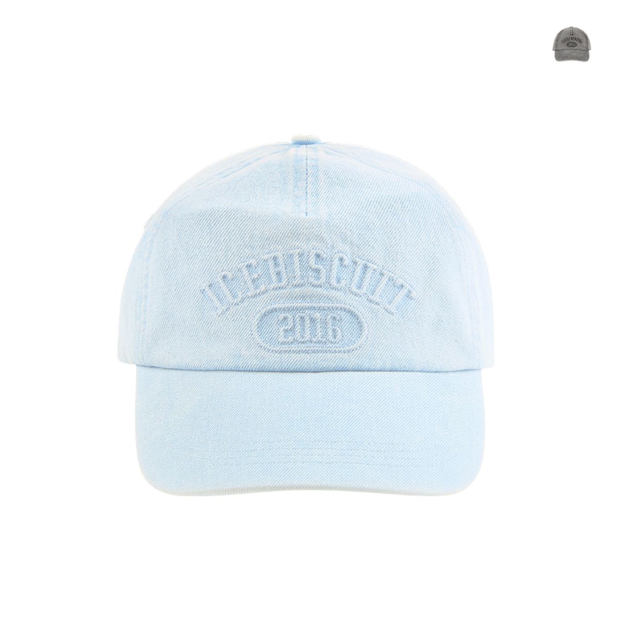 아이스비스킷(ICEBISCUIT) IB 워싱 데님 볼캡_IB61AH549