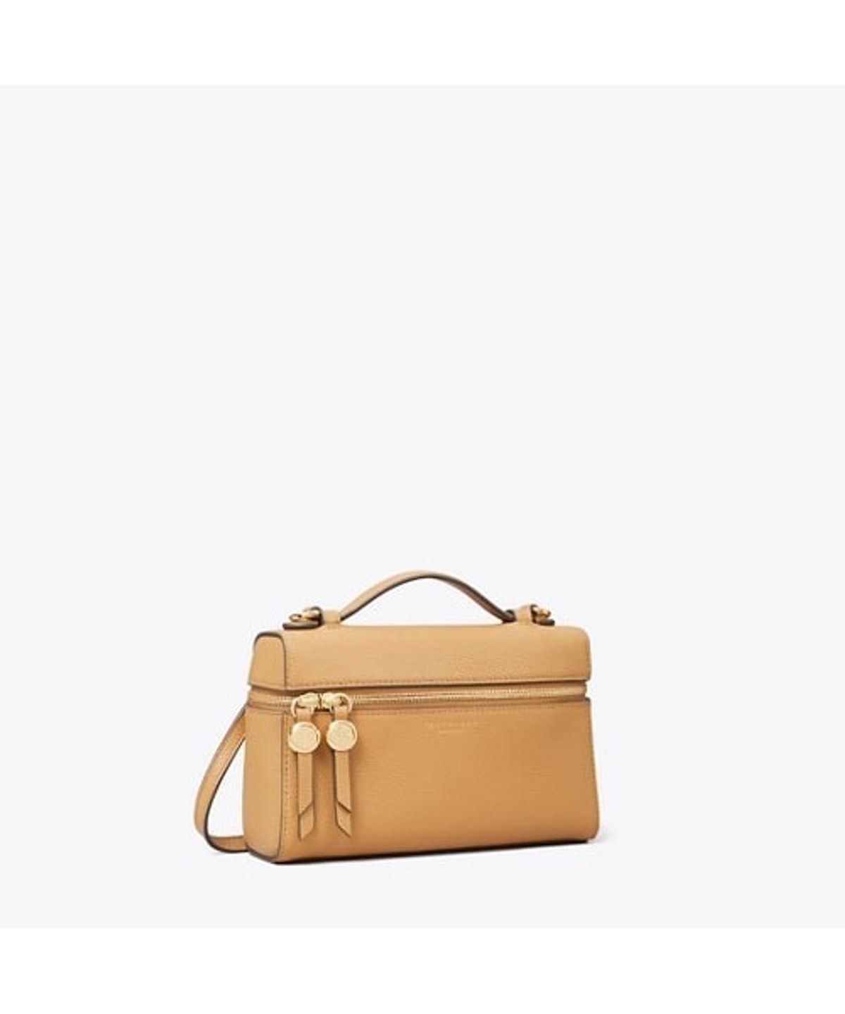 토리버치(TORYBURCH) 슬림 탑 핸들 - 티라미수