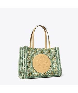 엘라 프린티드 스몰 토트 - 블루 드림 페이즐리