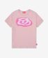 T-언커티 반소매 티셔츠 - 핑크 / A204970QHHA33L