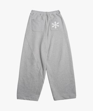 커브드 벌룬 스웻 팬츠_Melange : RADIANT163