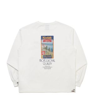 비디오트래블 에어로쿨 긴팔 티셔츠 WHITE