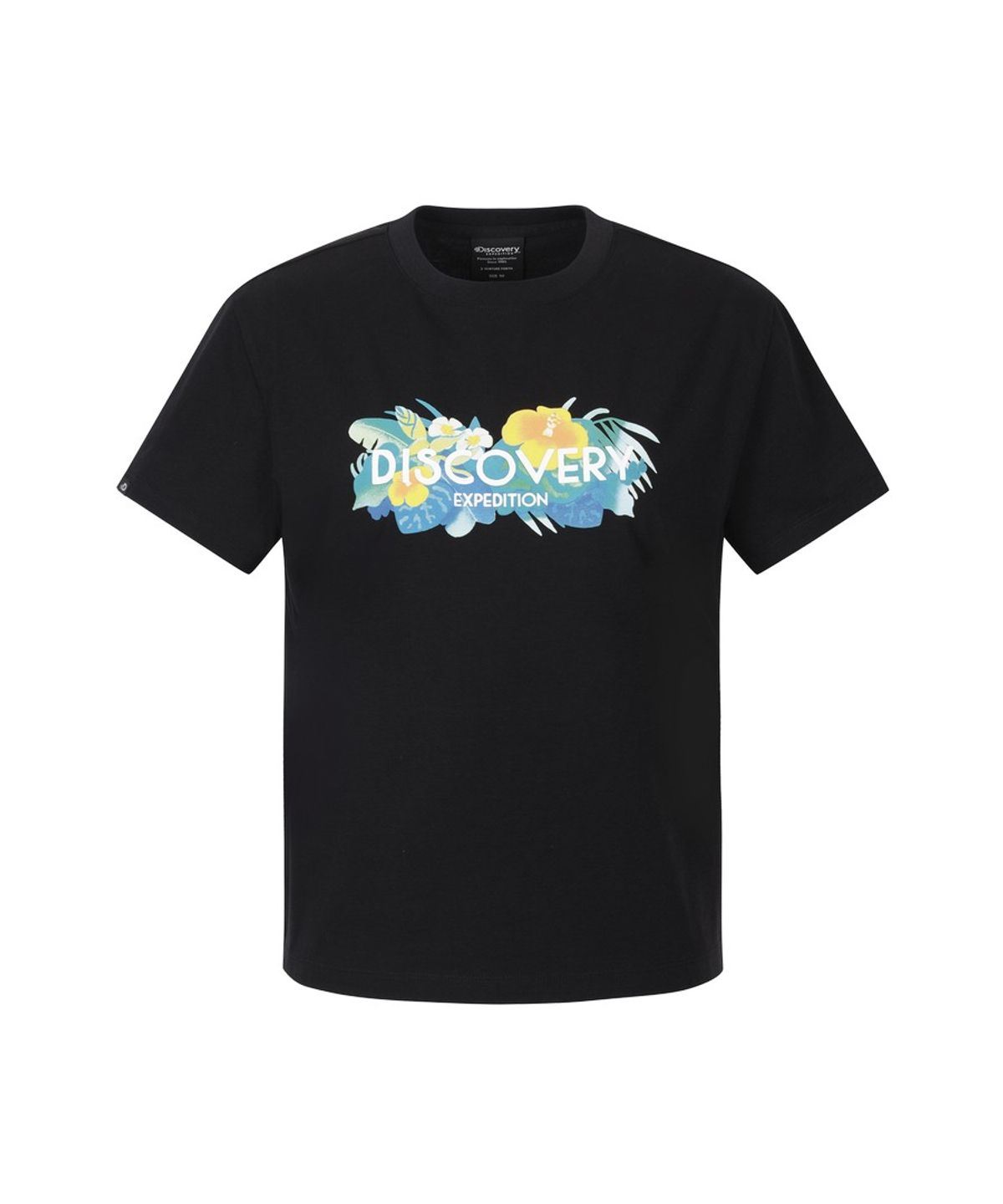 디스커버리 익스페디션(DISCOVERY EXPEDITION) 여성 프레시벤트 트로피컬 반팔티셔츠 (BLACK)