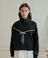 BUBBLE LACE WINDBREAKER_BLACK