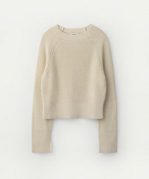 Italian Orgarnic Cotton Yarn Ribbed Pullover_Paper