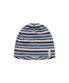 SOFT STRIPE BEANIE BLUE