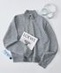 홈 크롭 집업 자켓 (그레이)