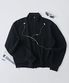 홈 크롭 집업 자켓 (블랙)