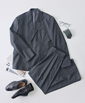 TR 오버사이즈 블레이저 셋업 (차콜)