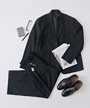 TR 오버사이즈 블레이저 셋업 (블랙)