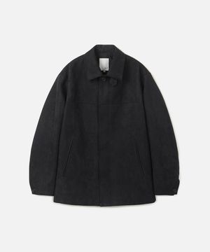 스웨이드 워크 자켓 BLACK