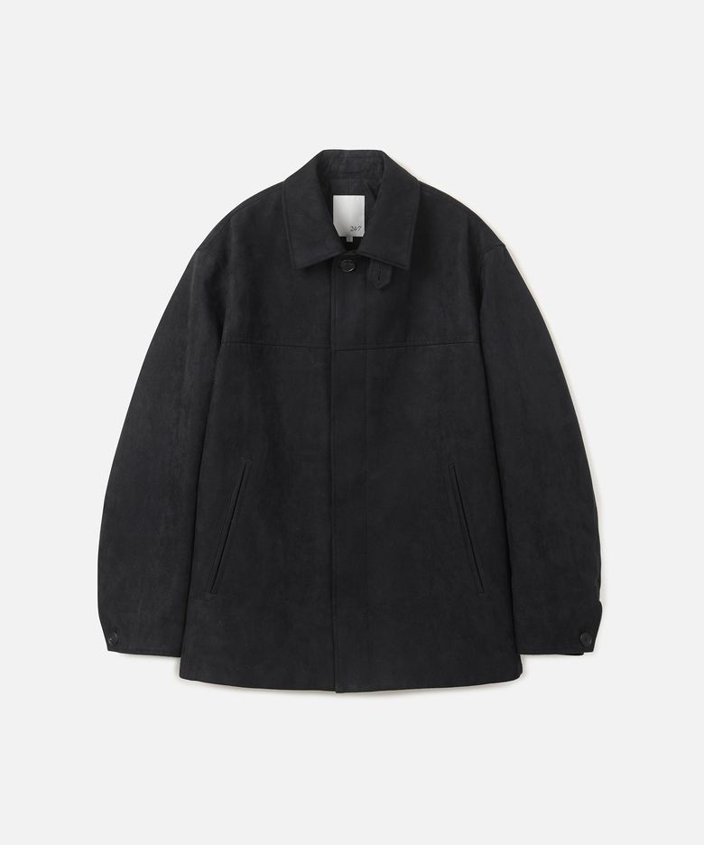 스웨이드 워크 자켓 BLACK