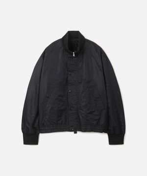 리버시블 플라이트 재킷 BLACK