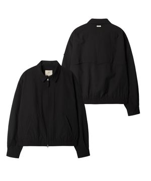 시어서커 체크 블루종_블랙