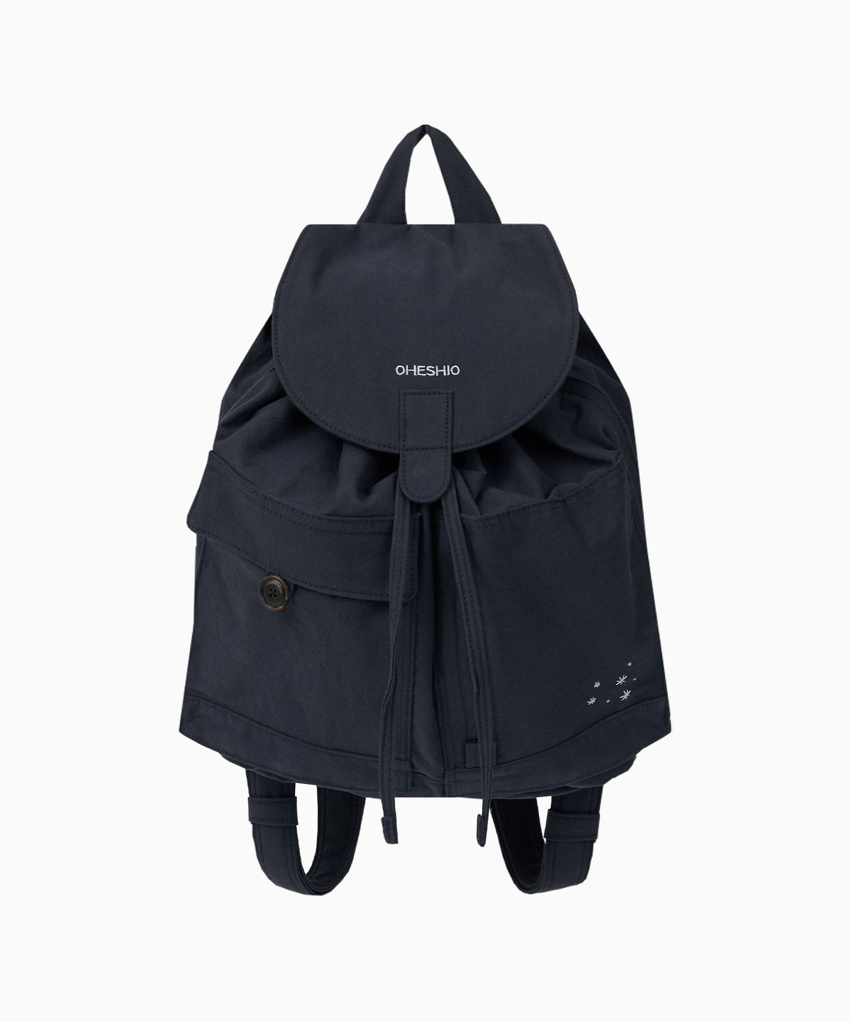 오헤시오(OHESHIO) DUAL POCKET BACKPACK, NAVY