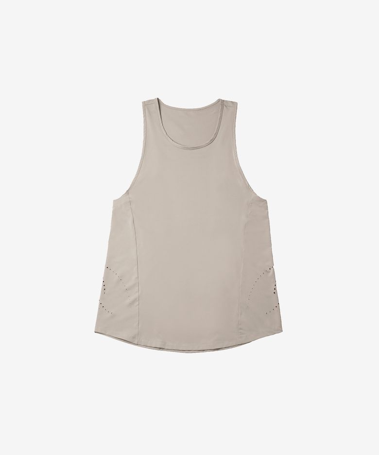 PERFORATION LIGHTWEIGHT SINGLET (BEIGE)