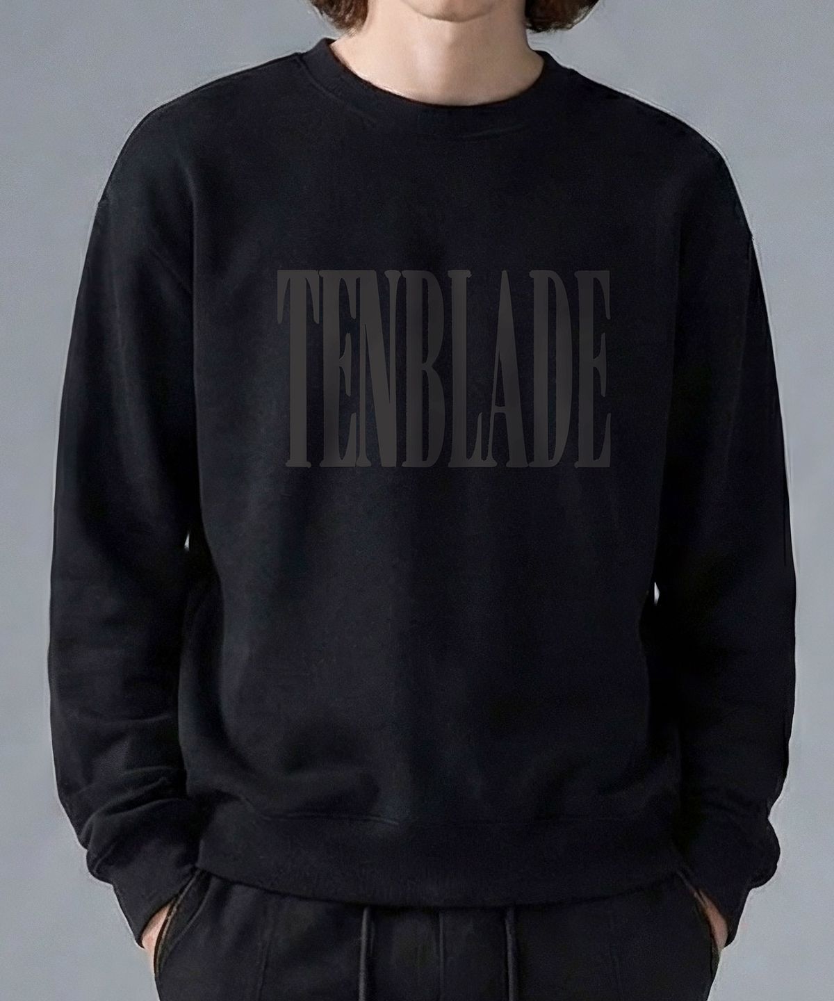 텐블레이드(TENBLADE) 스탠다드 캠퍼스 로고 맨투맨 (3컬러)