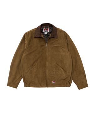 스웨이드 워크재킷 베이지