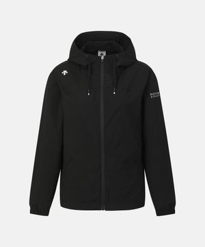 우먼스 후드형 바람막이 자켓 블랙 SR122PWB21