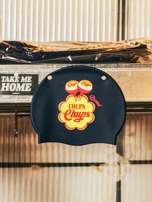 츄파춥스 롤리팝 실리콘 스윔 캡 네이비 (B6SUASC068NAV)