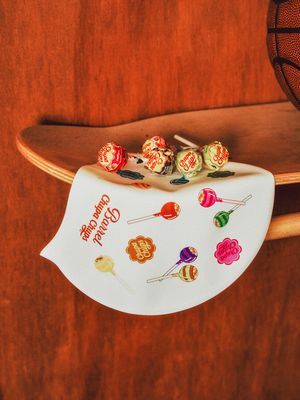 츄파춥스 레트로팝 실리콘 스윔 캡 화이트 (B6SUASC060WHT)