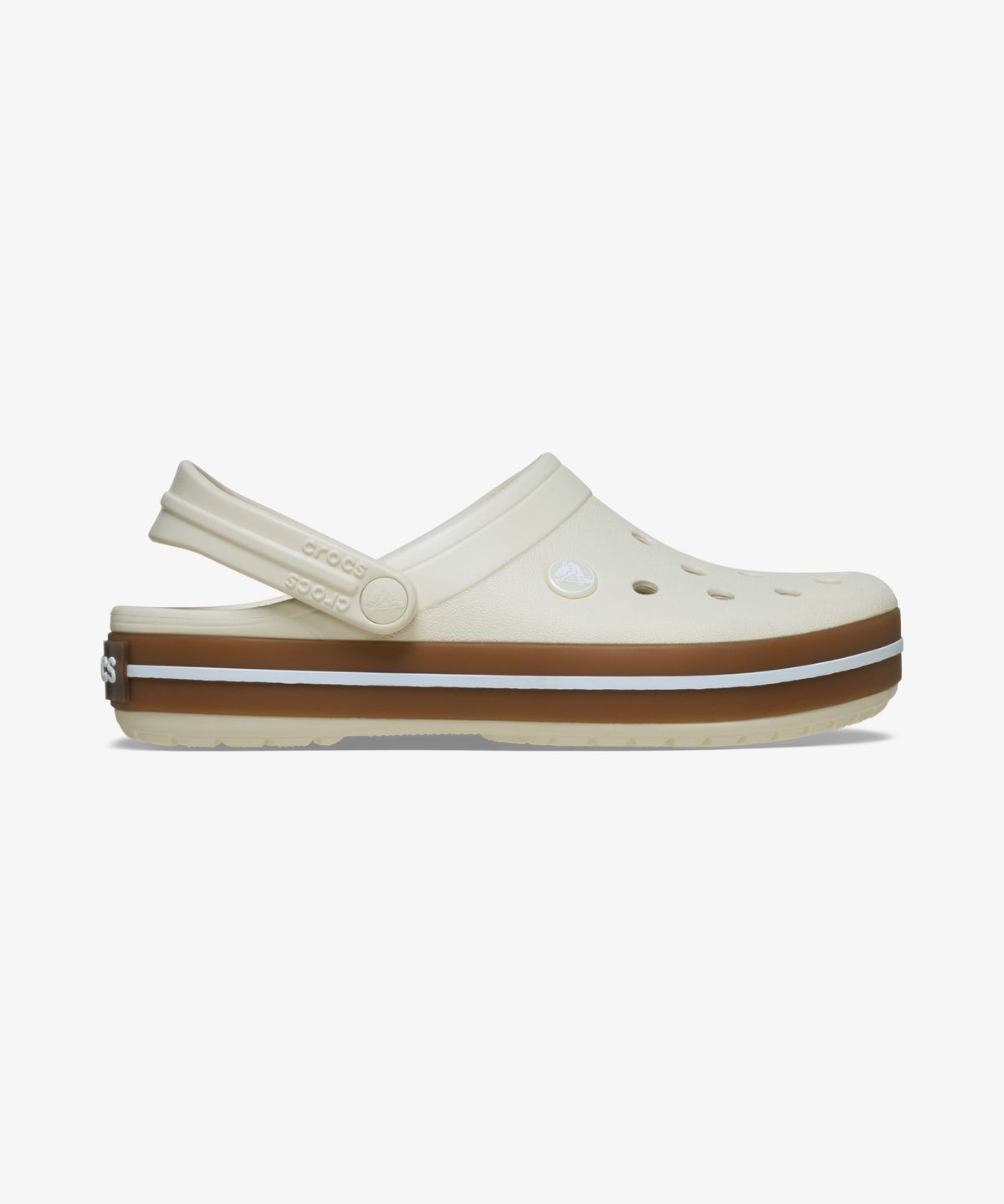 크록스(CROCS) 크록밴드 검 클로그 - 서밋 화이트 / 212756-2MD