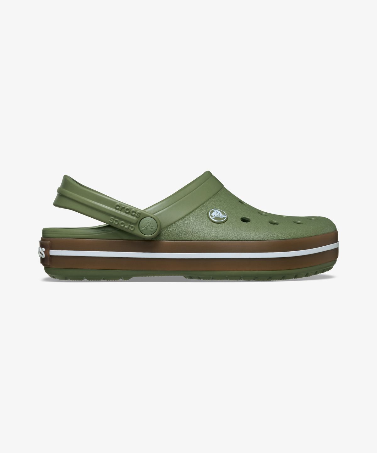 크록스(CROCS) 크록밴드 검 클로그 - 카고 / 212756-3BX