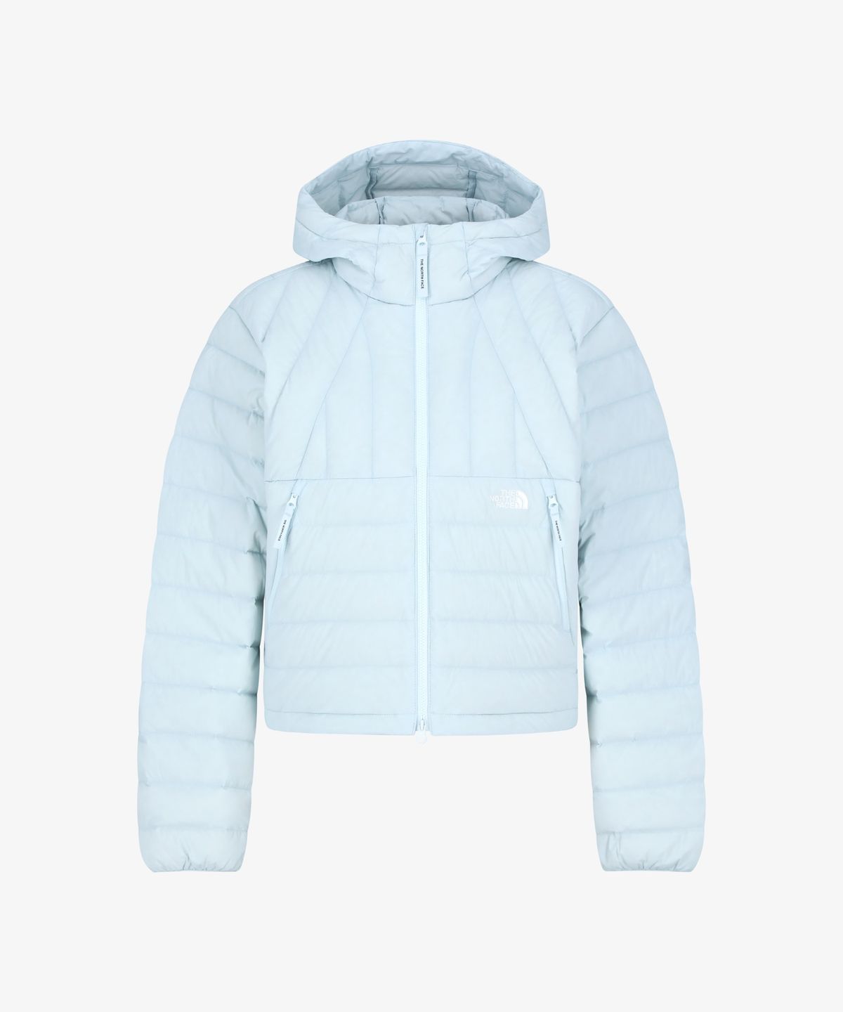 노스페이스(THE NORTH FACE) NJ1DS31M 화이트라벨 여성 코어라인 다운 자켓 LIGHT BLUE