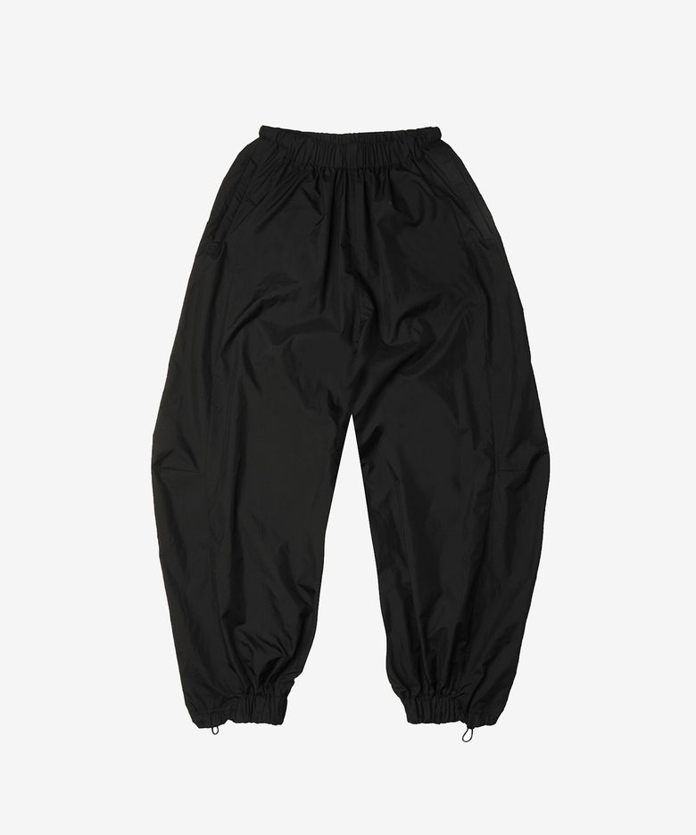 CONTRAST LIGHTWEIGHT PANTS (BLACK)