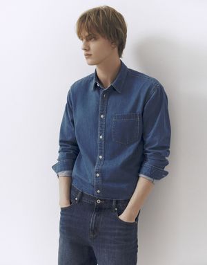 프리미엄 데님 셔츠 10046522/046522