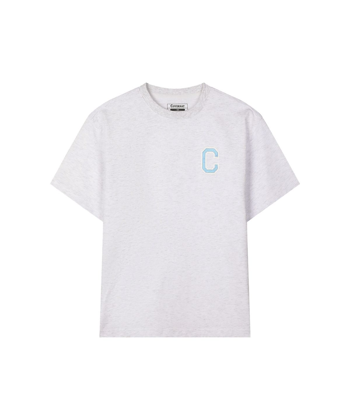 커버낫 키즈(COVERNAT KIDS) C로고 티셔츠 헤더 그레이 CK2602ST06HG