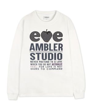 Black Strawberry 그래픽 롱슬리브 AJS302(아이보리)