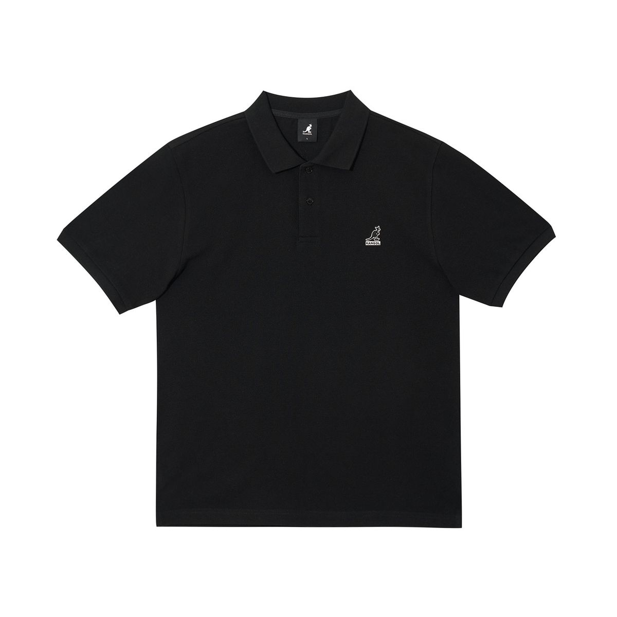 캉골(KANGOL) 에센셜 피케 셔츠 1727 블랙