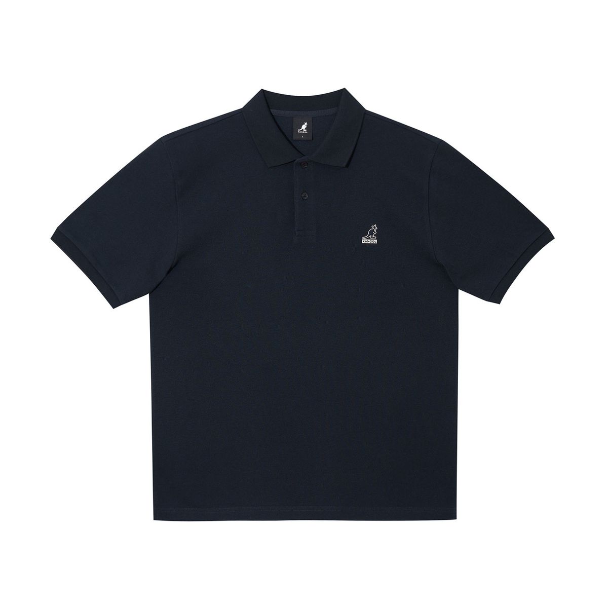 캉골(KANGOL) 에센셜 피케 셔츠 1727 다크네이비