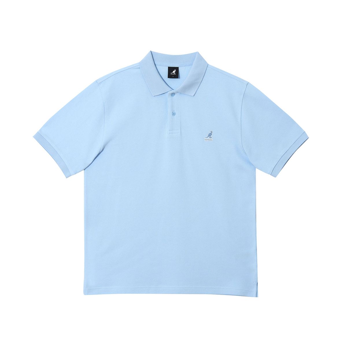 캉골(KANGOL) 에센셜 피케 셔츠 1727 라이트블루
