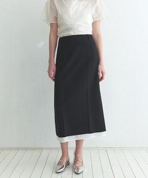 레이어드 H라인 스커트 NEW6SS239